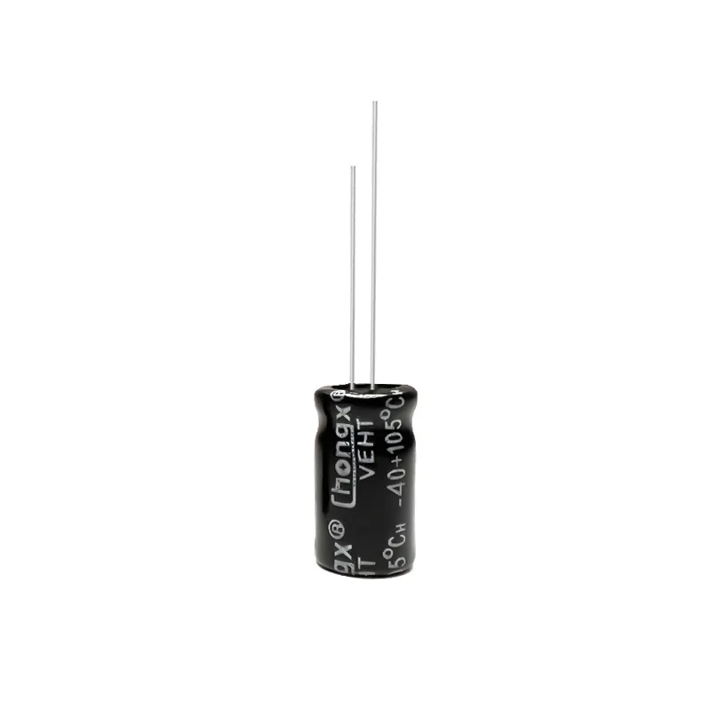 250pcs 100V 10uF Electrolytic Capacitor 105C High Temp Radial Long Life 6x11mm for Power Supply Electronics