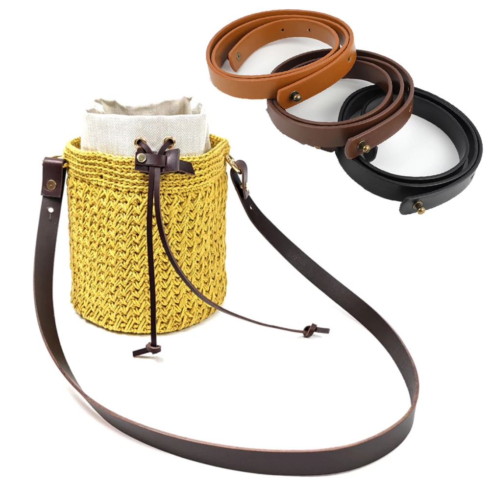 

Bag Belt Lady Shoulder Bags Handle Detachable Pu Leather Handles Soft Strap Band DIY Replacement Handbag Strap Bag Accessories