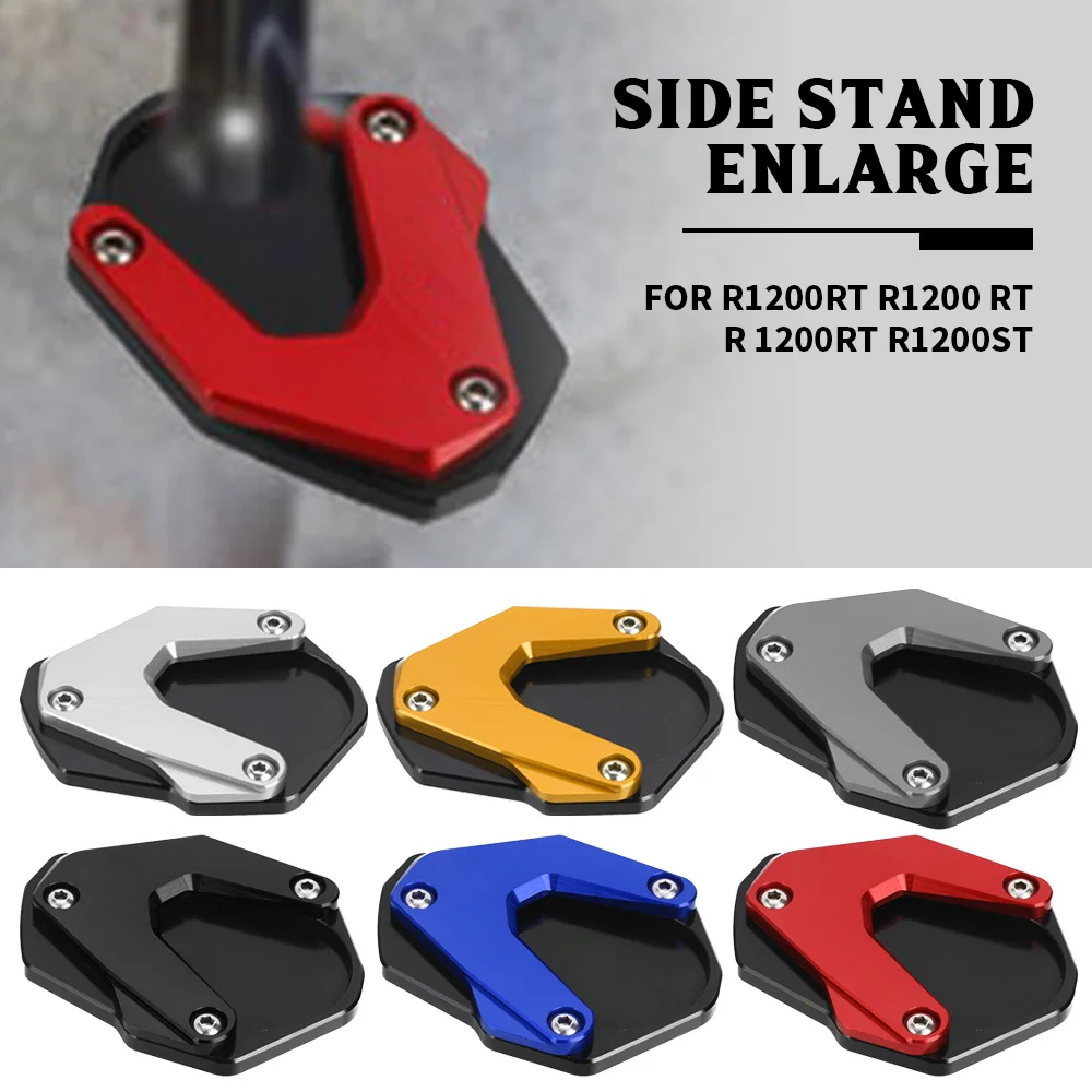 

Side Stand Enlarger Pad Support FOR BMW R nineT R1200RT R1200 1200RT R1200R R1200RT-P R1200ST All Year Kickstand Foot Anti-skid