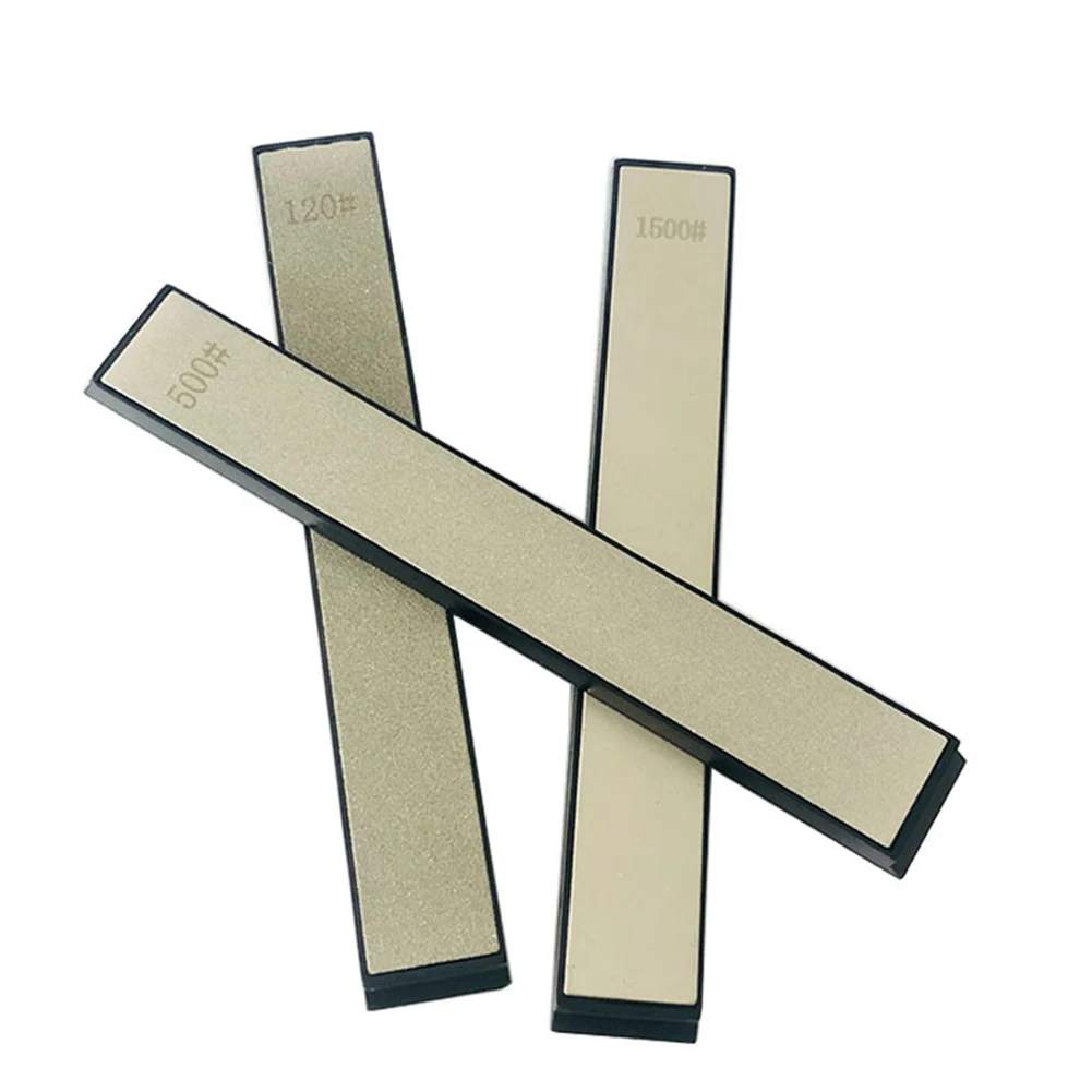 Diamante Whetstone Strip, Household Ângulo Fixo Lâmina Sharpener, Preciso Sharpening Stone, 160x23mm, 80-3000Grit, 1Pc