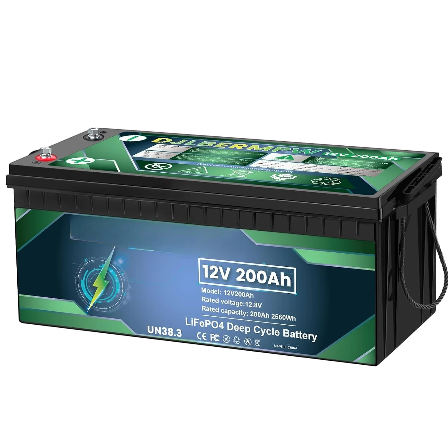 

Литиевая батарея LiFePO4 12В 200Ач, со встроенной BMS 200А 2560Вт, морская аккумуляторная батарея 12В для глубокого разряда 8000+ циклов, литиевые батареи, на заказ