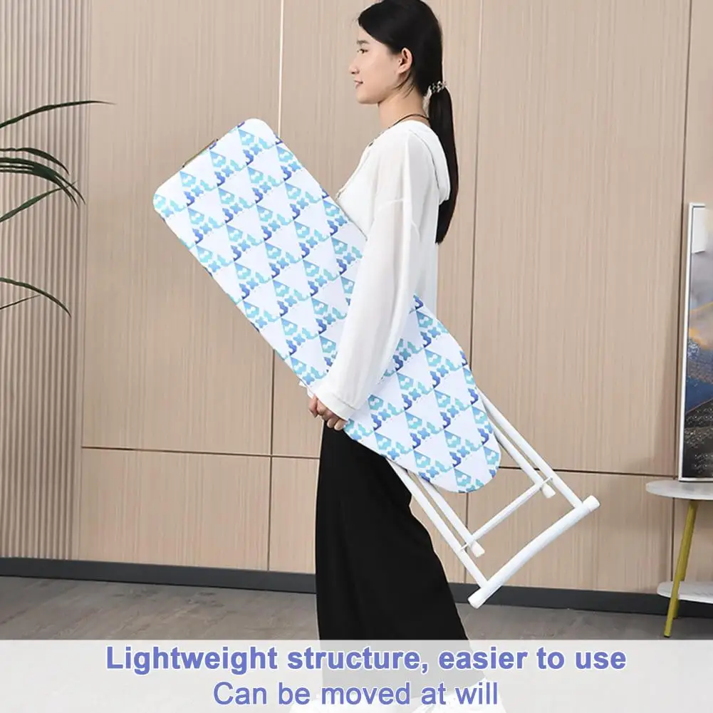 42 inch Ironing Board, Full-Size Foldable Ironing Board, Foldable Household Ironing Board, Outside with Heat-Resistant Cover