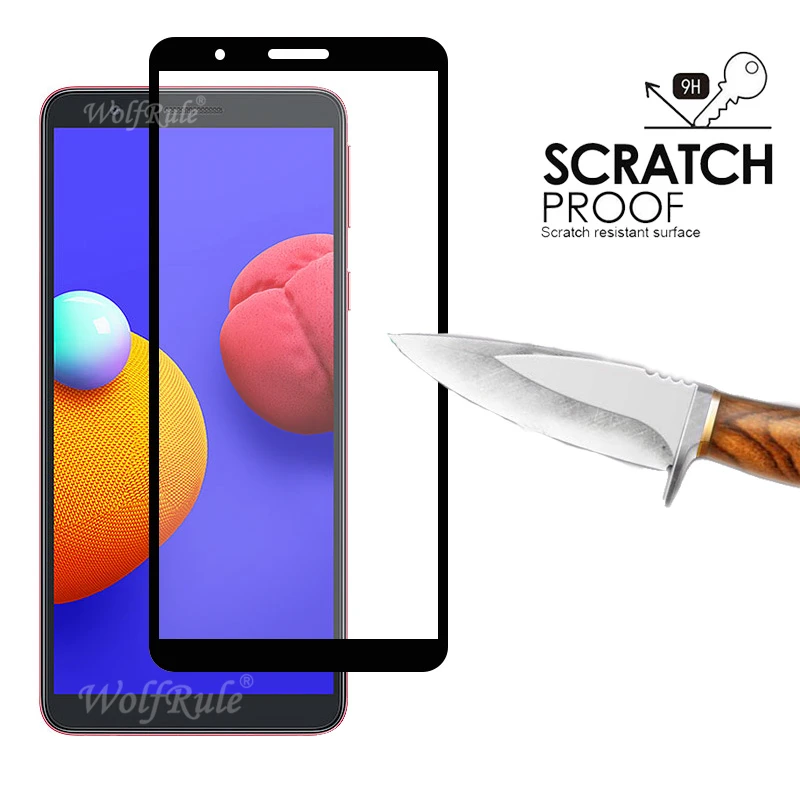 4-in-1 For Samsung Galaxy A01 Core Glass For Samsung A01 Core Full Glue Tempered Glass For Samsung M01 Core A01 Core Lens Glass