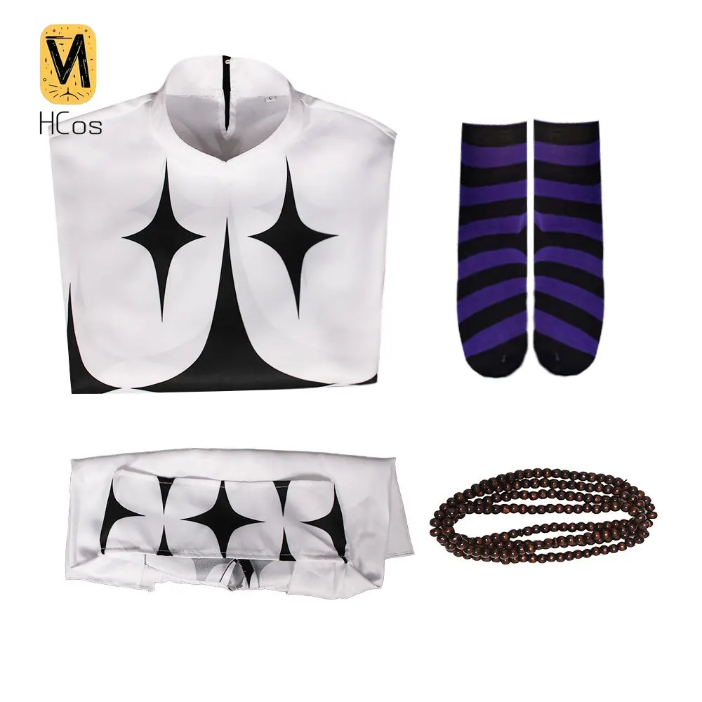 Handmade Cos Outfit: Pell Cosplay Costume White Robe Dress Full Set Halloween Anime Outfit HCos view 3