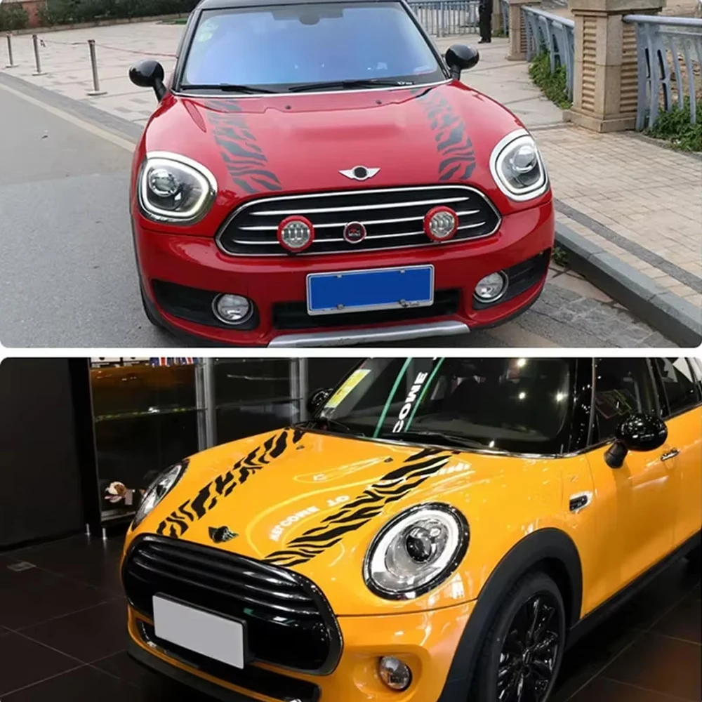 

Автомобильная наклейка на капот для Mini Cooper S JCW R55 R56 R60 F54 F55 F56 F60 Countryman Splash Decor Decal Авто тюнинг аксессуары