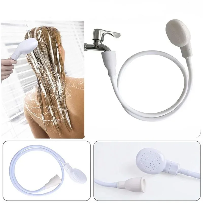 Multifunktionaler Duschkopf für Wasserhähne, Abflussfilter, Schlauch, Spülkopf, Duscherweiterung, Badezimmer- und Tierbadezubehör