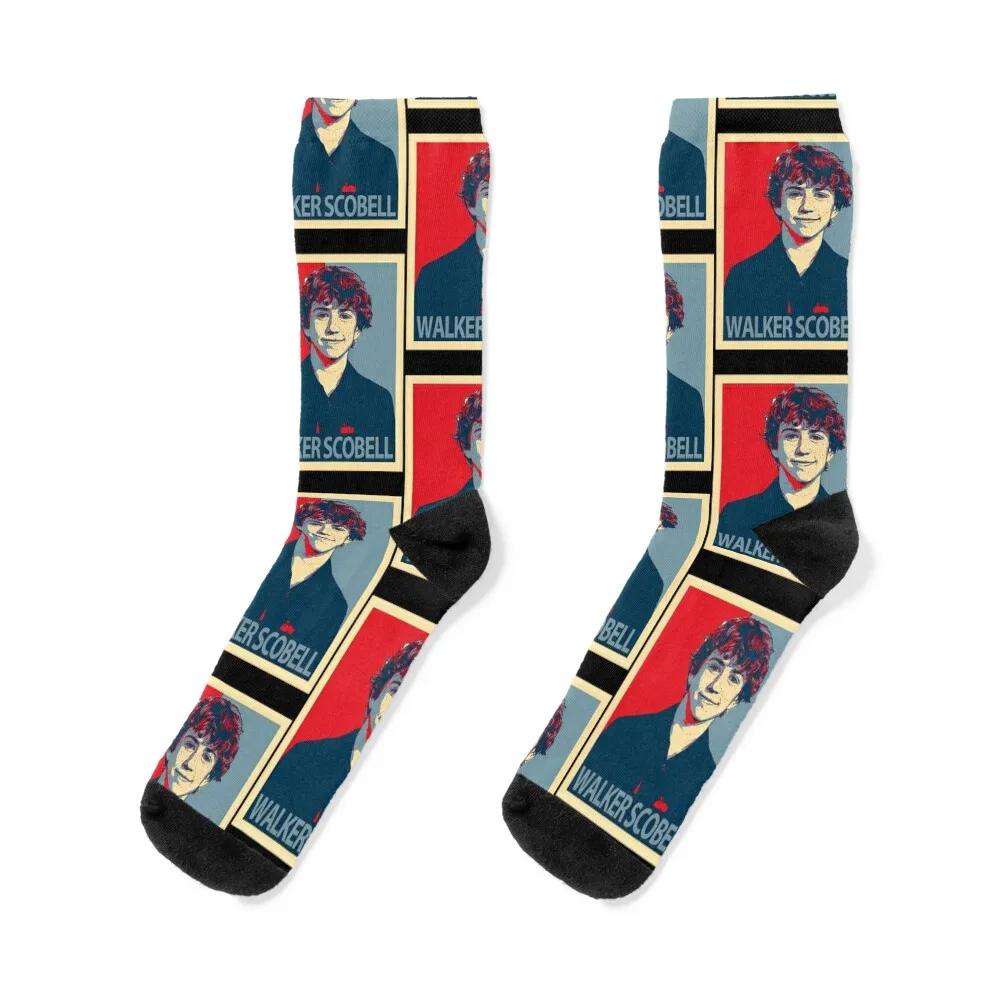 

Walker Scobell Socks kawaii anime crazy with print Luxury Woman Socks Men's