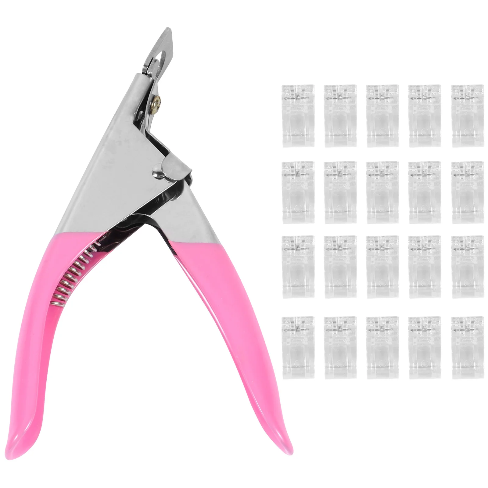 

20pcs Tips Tip Trimmer Set For False Nails Extension Manicure Tool Diy Nail Diy Manicure Nail Art Tool Art Kit Beauty Tools