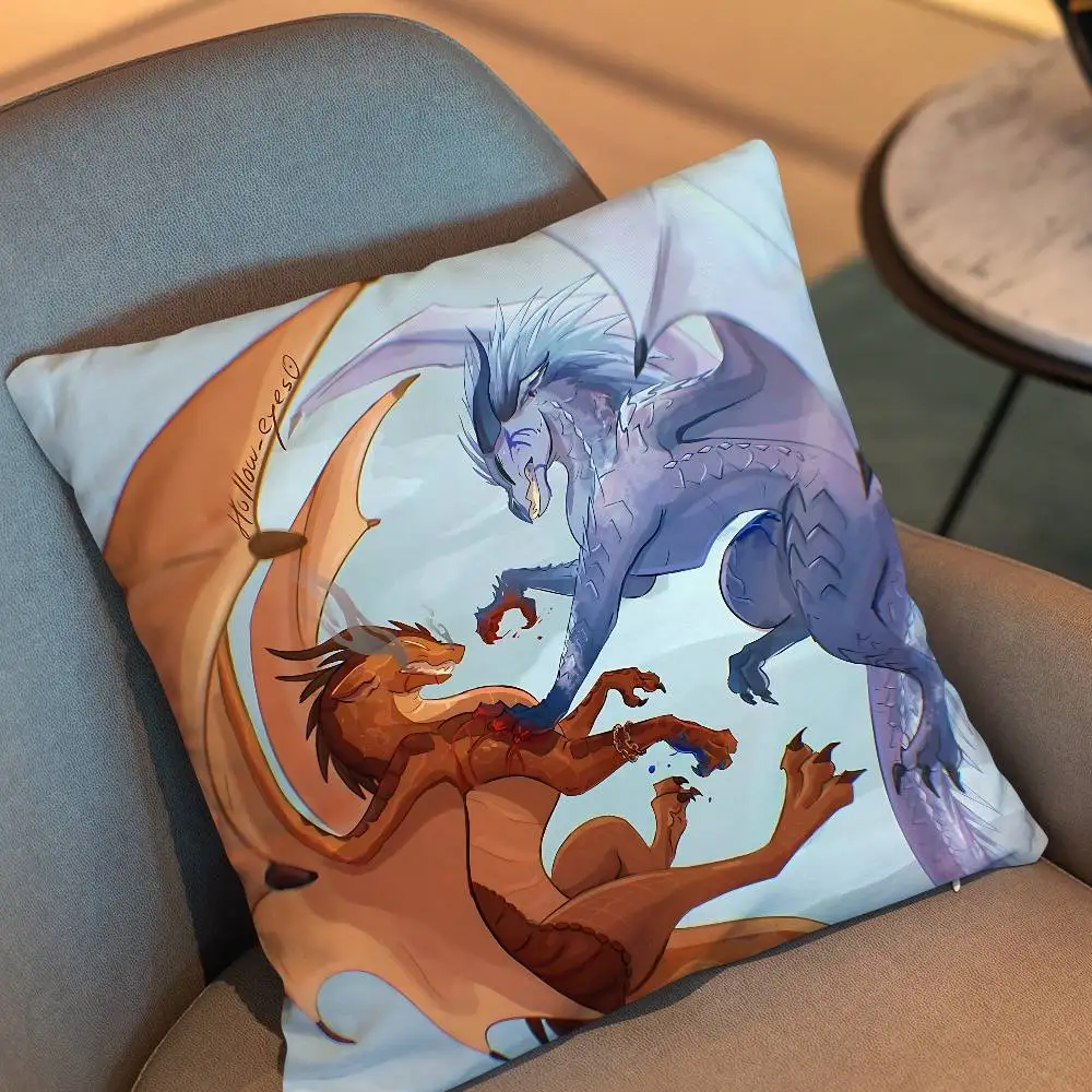 Imagen 3: Funda de almohada Hybrid Prince W-Wings of Fire, funda de cojín para sofá de sala de estar, funda de almohada para cama, decoración del hogar