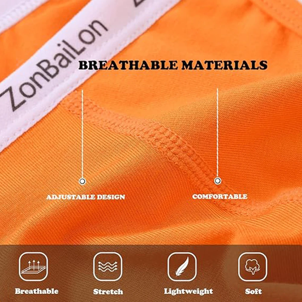 Jinshi Men's Comfortable Thongs G-Strings Jockstrap Sexy Underwear Adjustable Size Men T-Back