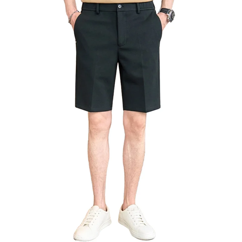 Men's Summer Shorts Trendy Casual 5-Point Pants Korean Style Loose Sports Mid-Length Beach Shorts