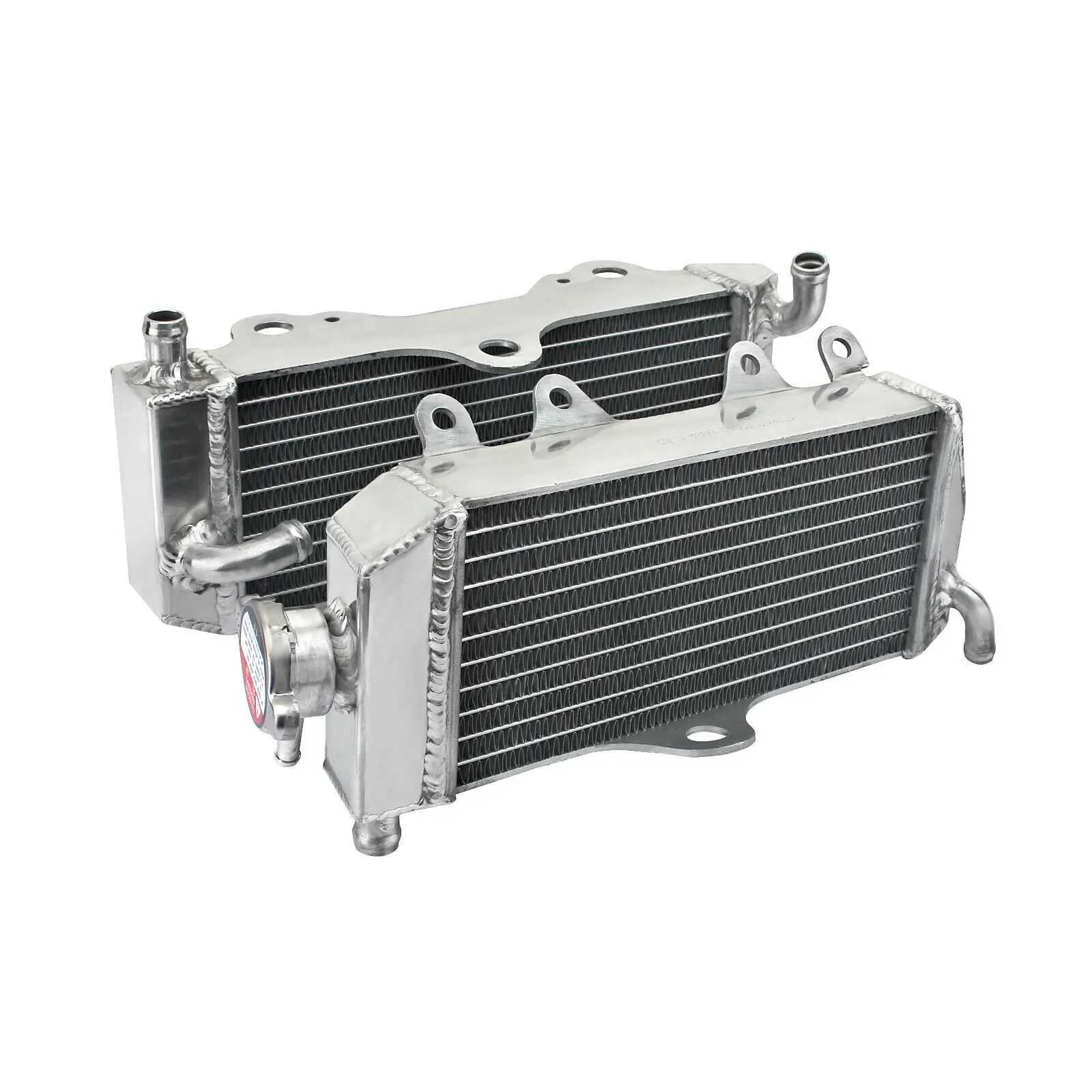 For 2002-2004 Yamaha YZ125 YZ 125 Aluminum Radiator Cooler Cooling Coolant 2002 2003 2004