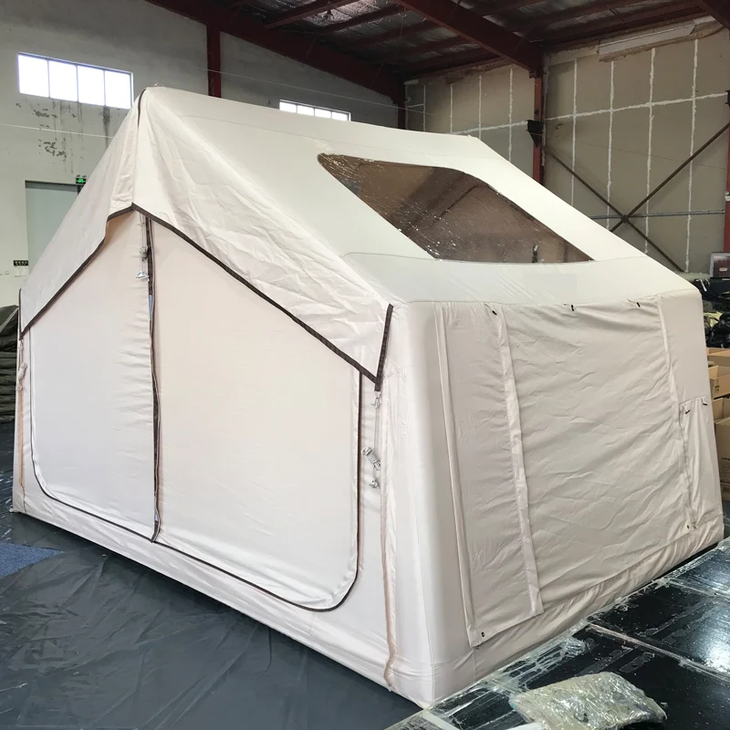 

6 Square Meter Waterproof Fabric Luxury Inflatable Air Tent For Outdoor Camping