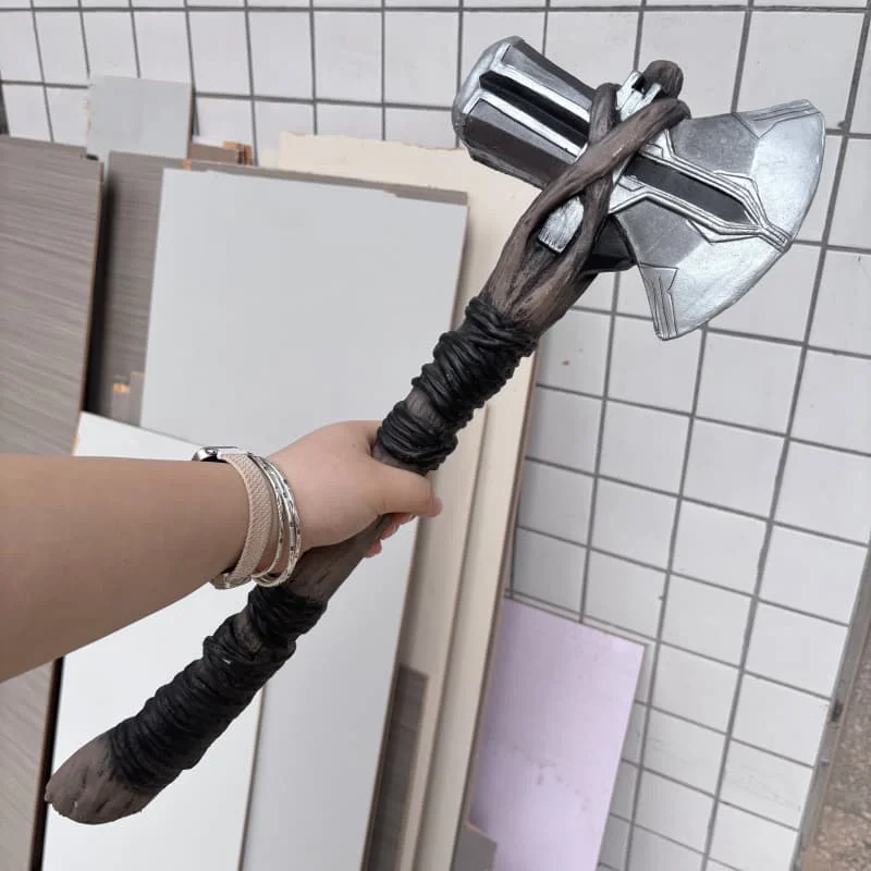 

Косплей 56 см супергерой Тор Штурмовик Tomahawk молот Мьельнир топор оружие костюм нарядное платье вечерние аниме сценическое шоу реквизит