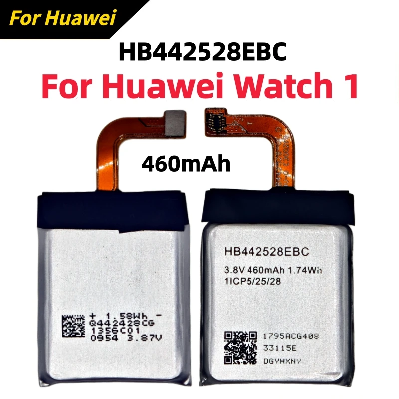 

New high quality Replacement Battery HB442528EBC 460mah For Huawei Watch 1 Battery Fast shipping+Tools