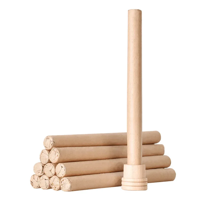 Natürliche Beifuß Artemisia Uygur Outdoor Heimgebrauch Moxibustion Kerzen Aromatherapie Basis Drachenboot Festival Beifuß Blätter