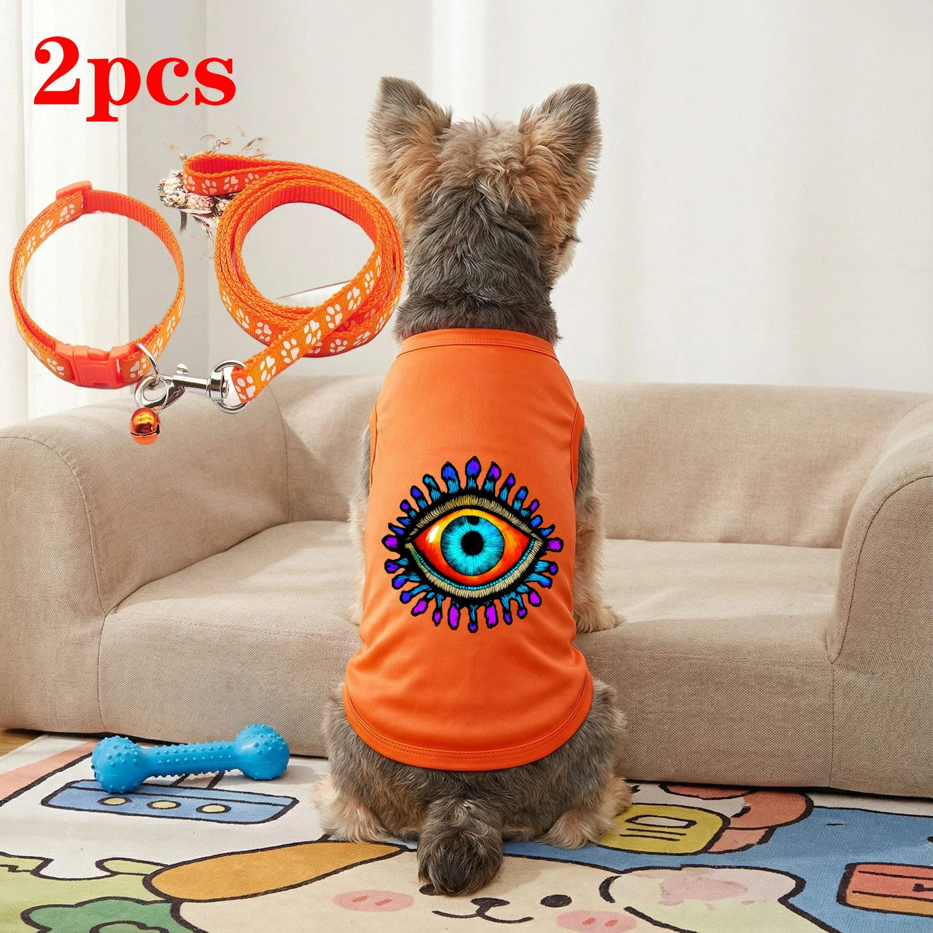 XS-3XL Blanko Hundeshirt Sommer Baumwoll-Hundeweste für Kleine Mittlere Große Hunde Yorkie Pitbull Kleidung Haustier-Bekleidung