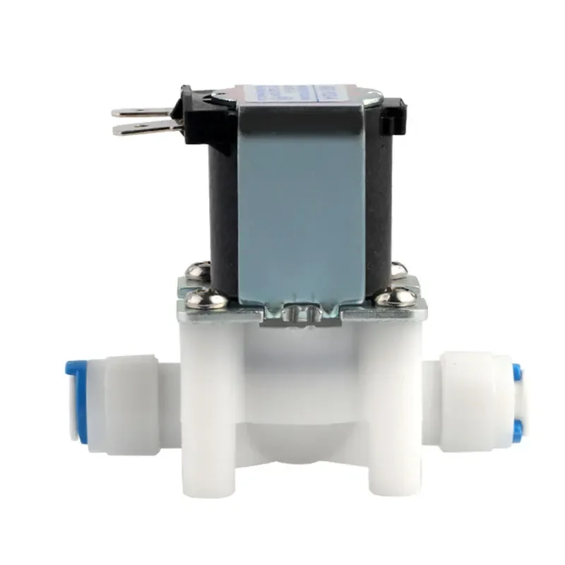 

Water Purifier Universal 50 G75 Reverse Osmosis RO Machine 24V Inlet Solenoid Valve 2 Points Quick Connector