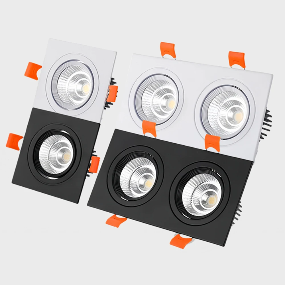 

Встраиваемые светодиодные потолочные светильники COB с регулируемой яркостью 5 Вт 7 Вт 9 Вт 12 Вт 14 Вт 18 Вт 24 Вт Светодиодные точечные светильники AC85-265V Светодиодные потолочные светильники Внутреннее освещение