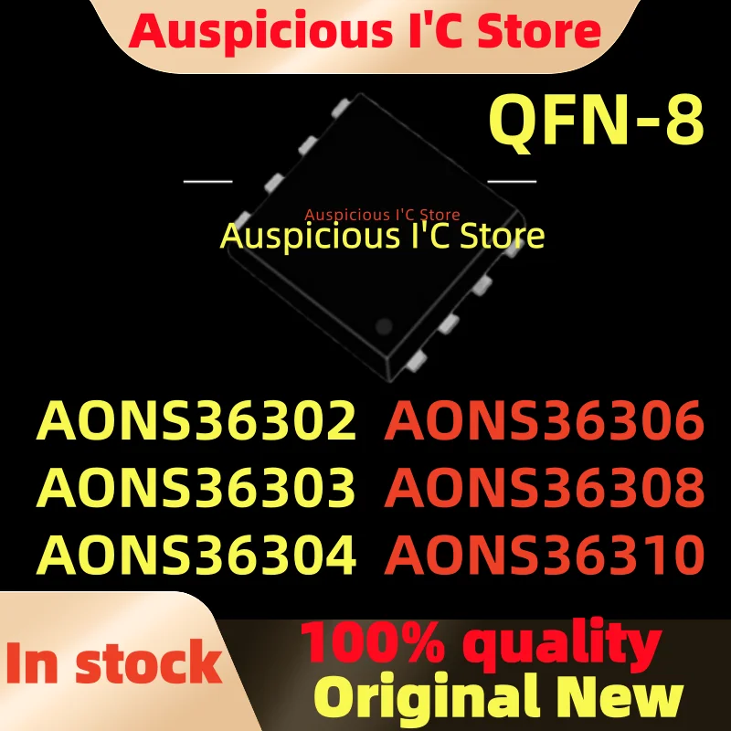 

(5pcs)100%New 36302 36303 36304 36306 36308 36310 AONS36302 AONS36303 AONS36304 AONS36306 AONS36308 AONS36310 QFN-8