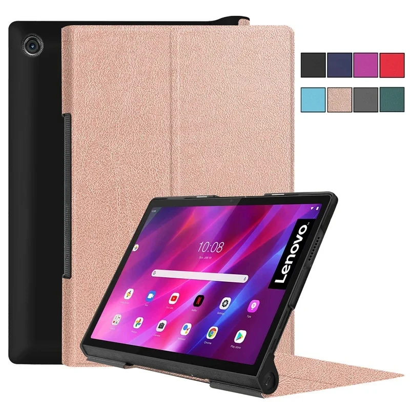 Etui na tablet Lenovo Yoga Tab 11 YT J706F PU Leather Protective Cover dla Lenovo YT-J706F/X Lenovo Yoga Tab 11 inch Case Coque