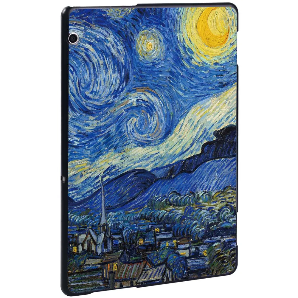 Чехол для планшета Huawei MediaPad M5 Lite 8/M5 Lite 10.1/M5 10.8/T5 10 10.1/T3 8.0/T3 10 9,6-дюймовый жесткий чехол с принтом краски