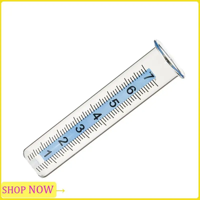 

Especial Rain Gauge Stainless Steel Fence Mounting Bracket With Rain Gauge Replacement Tube For Outdoor Garden Yard Home