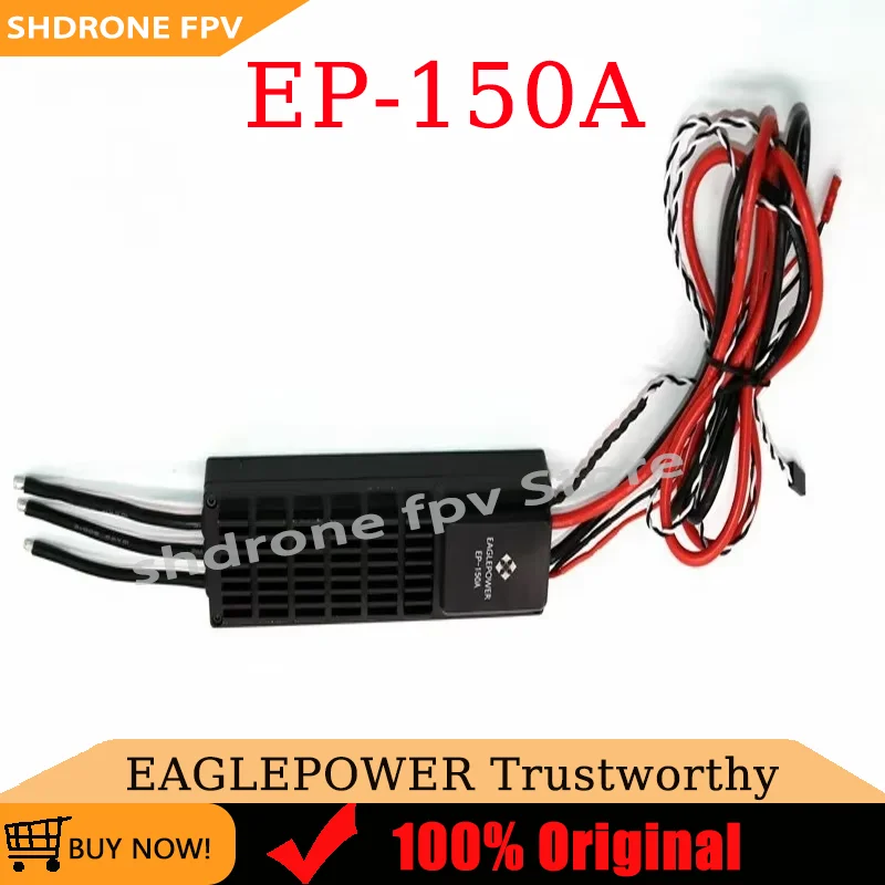 EAGLEPOWER EP-150A ESC 6S-14S Electronic Governor ESC Peak Current 150A Throttle Pulse Width1050us-1940us for RC Drones