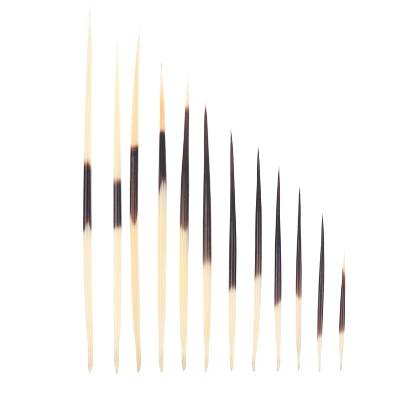 Hot Sale Porcupine Quills Hair Stick Fishing Buoy DIY Natural Bone Jewelry Hairpin Indian Crafts Accessories