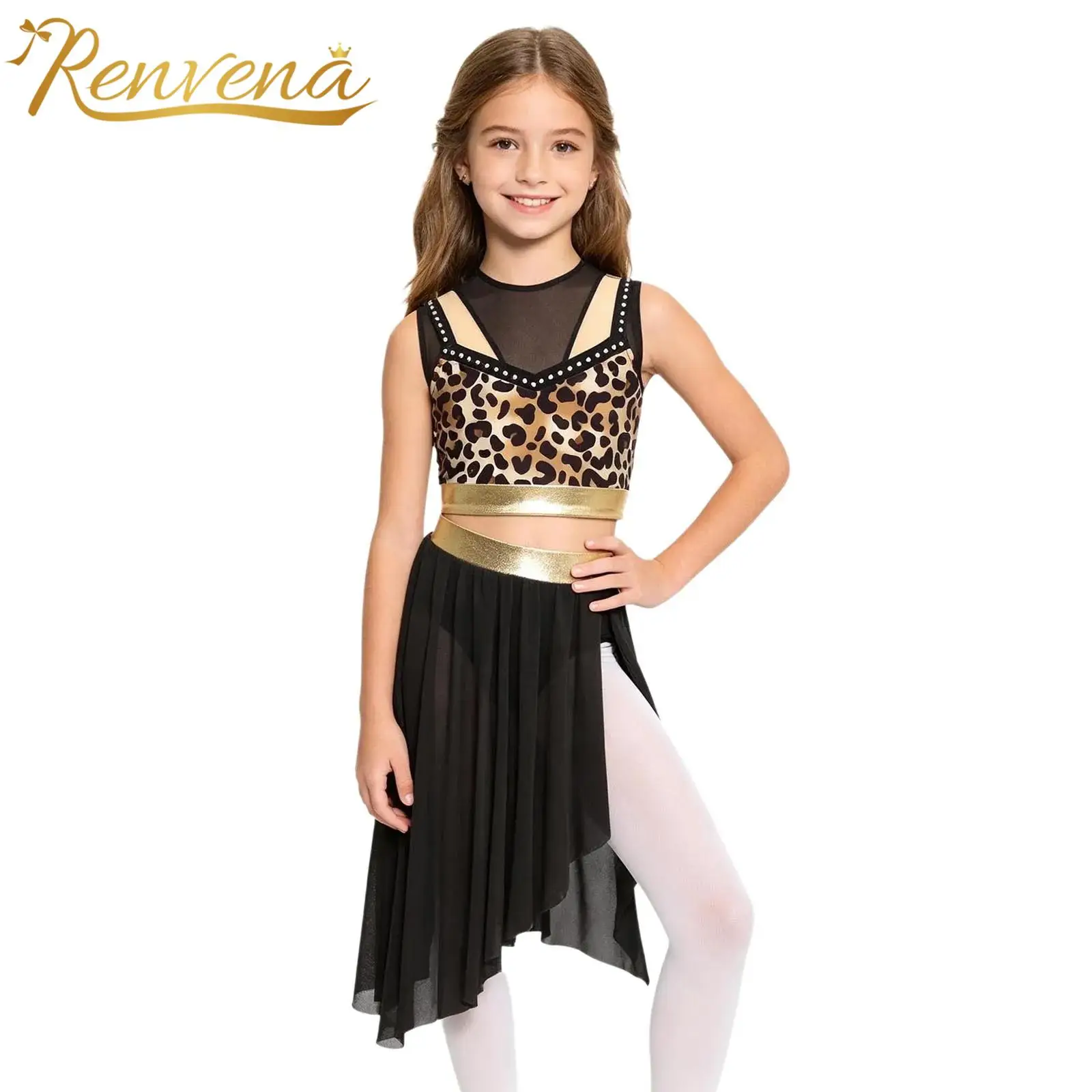 Caveman Fancy Dress Kids Girls Cave Costume Children Primitive Tribal Dress Up Leopard Print Halloween Tribe Cavegirl Costume