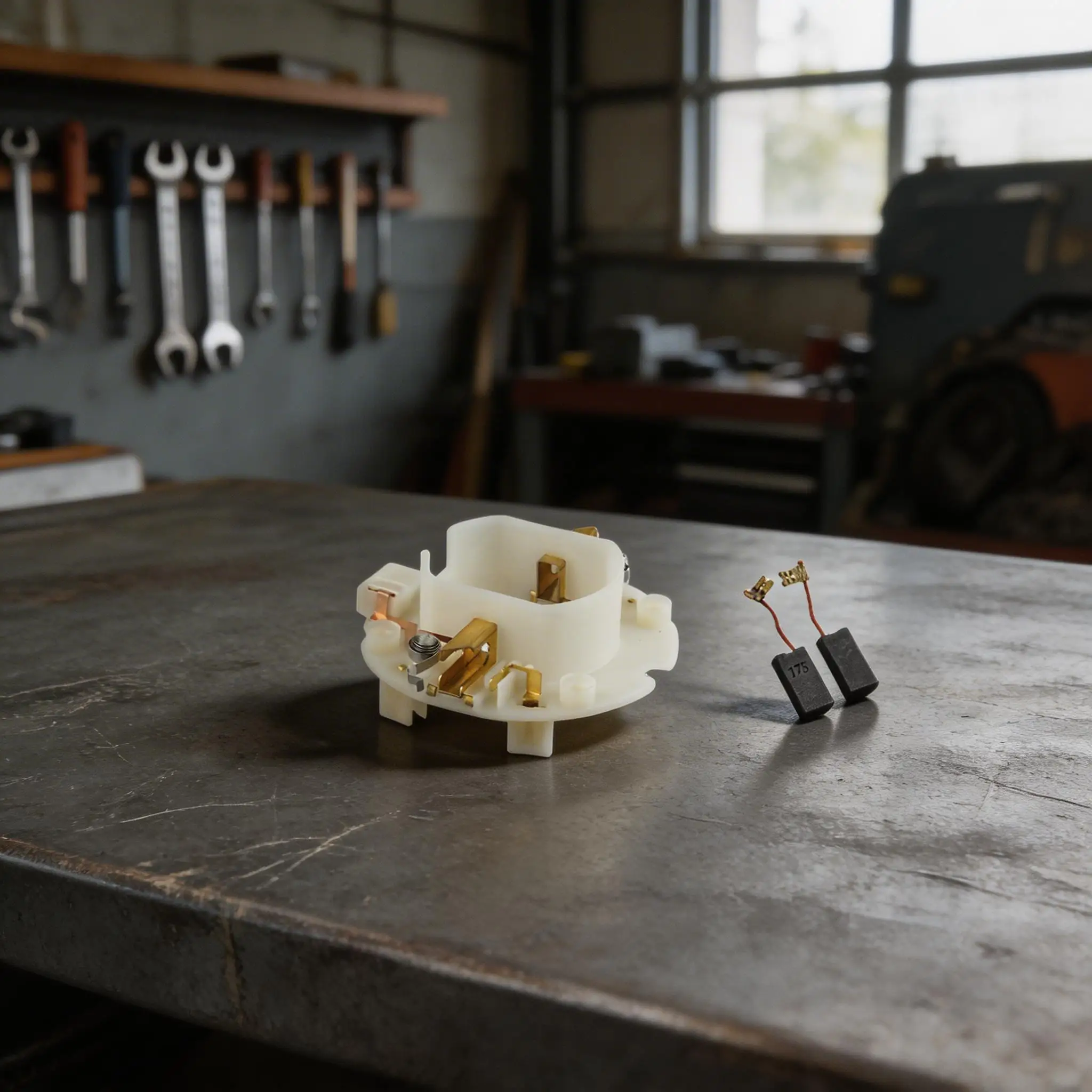 

1set 632D00-2 Carbon Brush Holder CB-175 Replacement Parts For HR5210C HM1203 Rotary Hammer Accessories