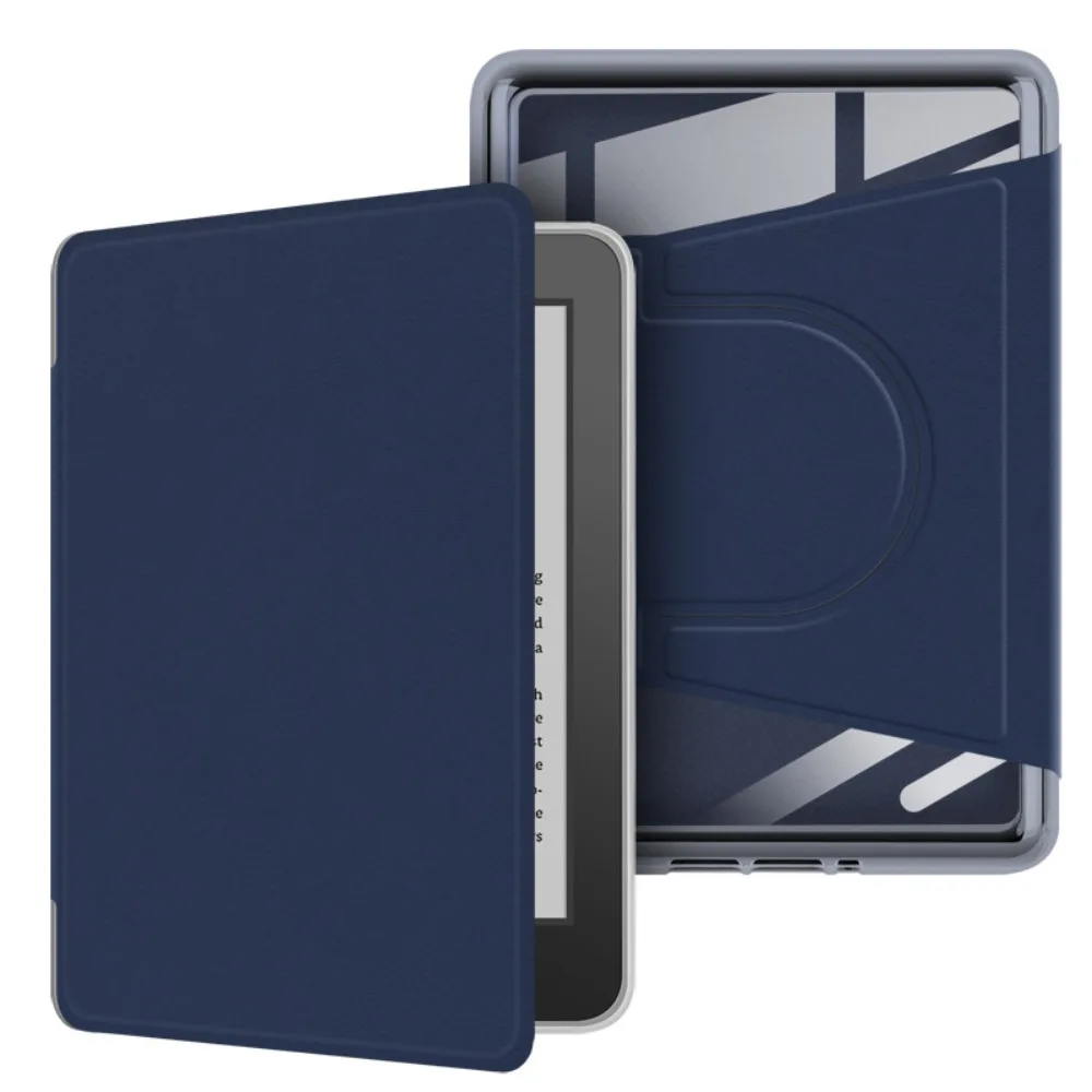 

Auto Wake/Sleep 6 inch e-Reader Case Acrylic Shockproof Magnetic Cover 360 Rotation Smart for Kindle 2024/2022 11th Generation