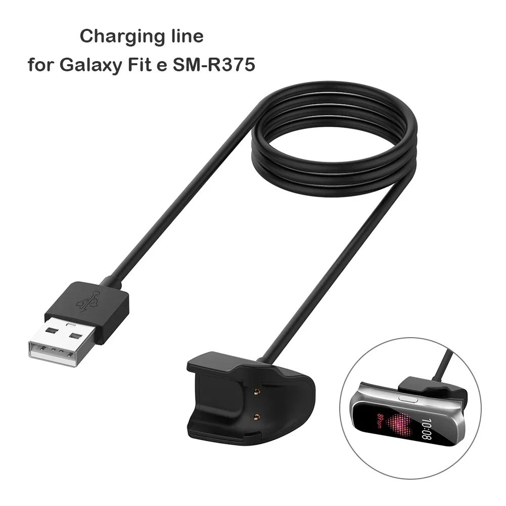 Smart Wristband Charger Cable for Samsung Galaxy Fit e SM-R375 Charging Station Easy to Put on a Bag Drawer or Table