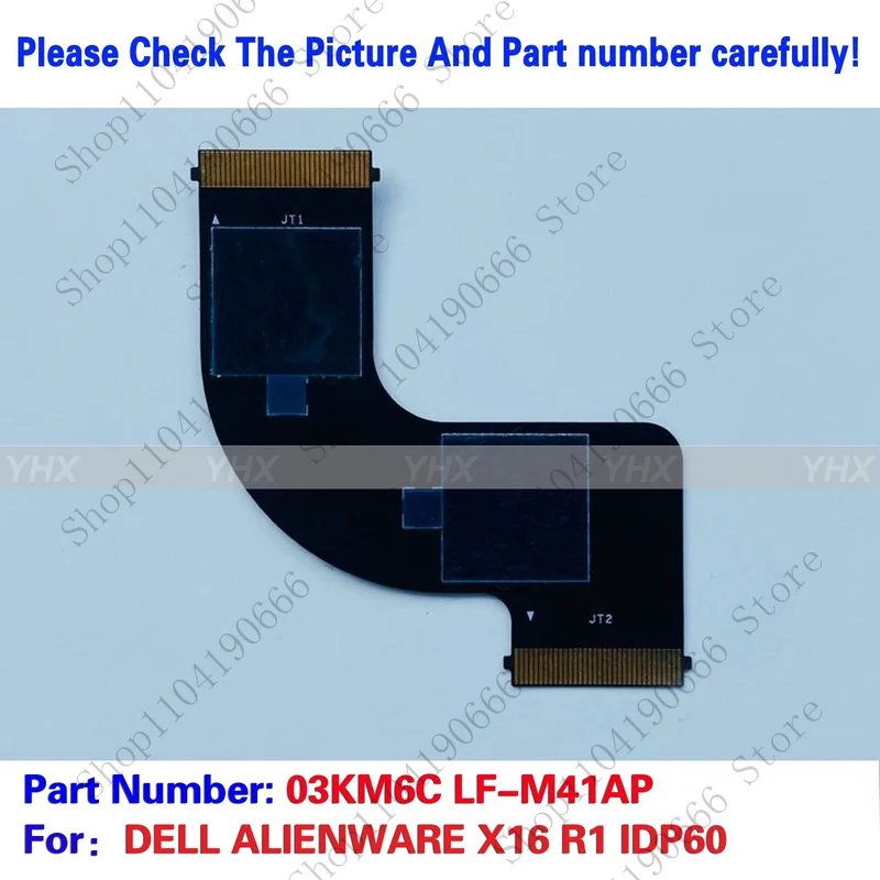 Komponenty do laptopów Nowe dla DELL ALIENWARE X16 R1 IDP60 EDP CABLE 03KM6C LF-M41AP.