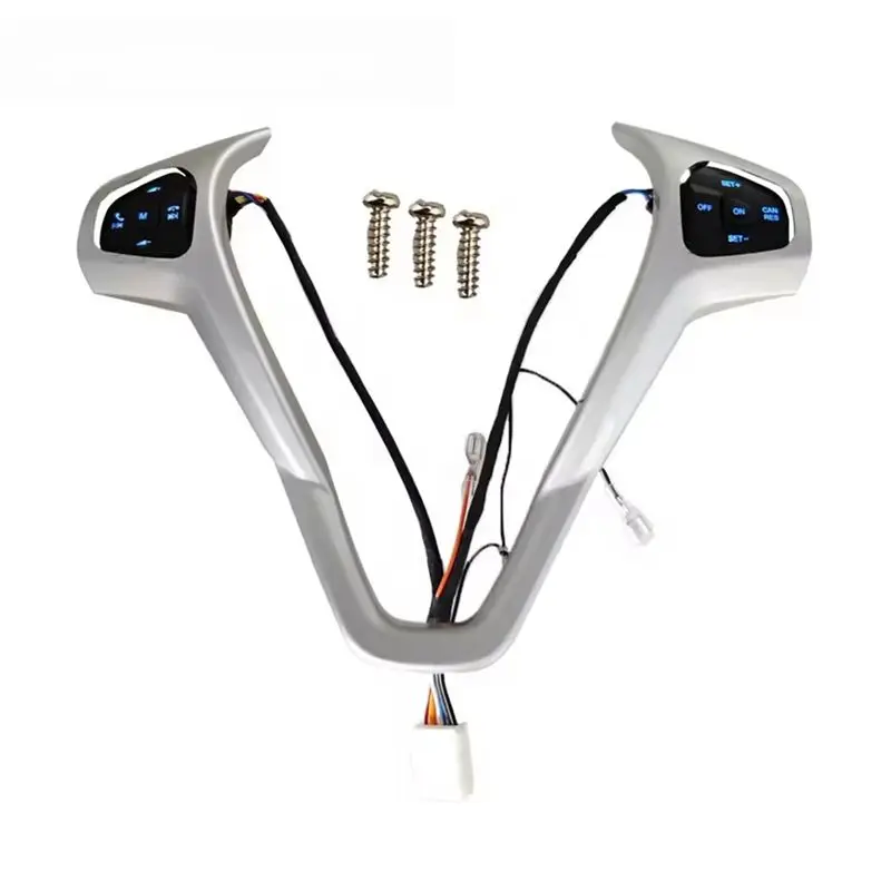 

Audio Volume Cruise Control Switch Button Steering Wheel Car 1 Set For Ford Escort Fiesta MK7 MK8 ST Ecosport 2013-A74F