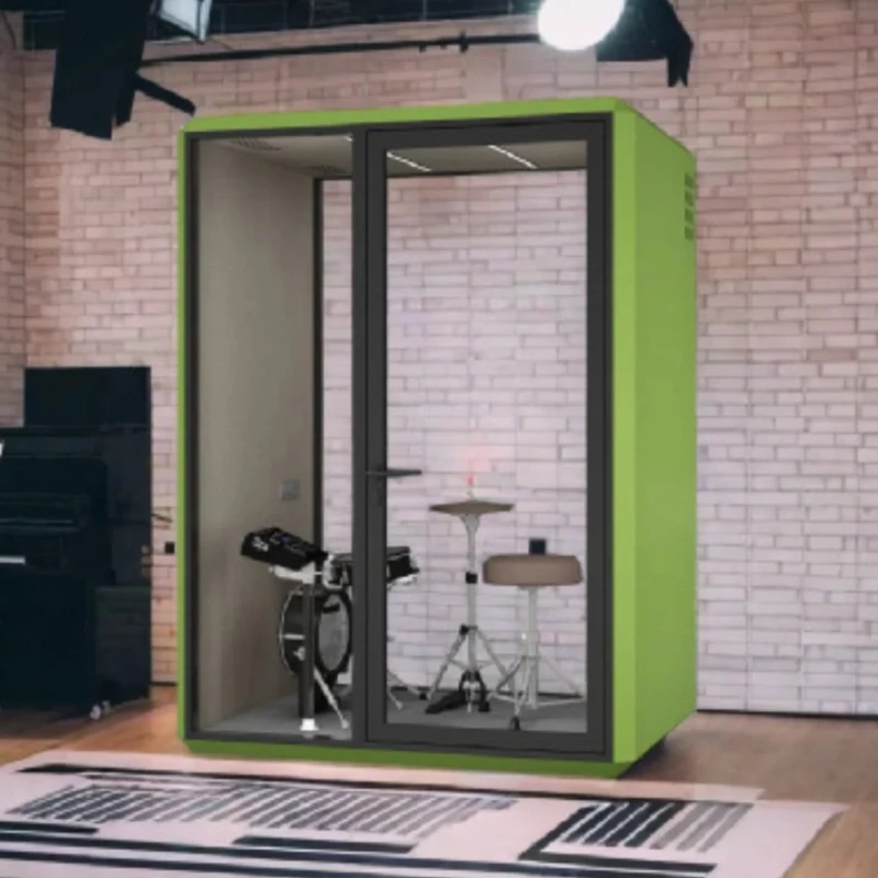 Customized 4-person office pod Workspace Privacy Soundproofed meeting booth Phone Prefabricated office pod for sale