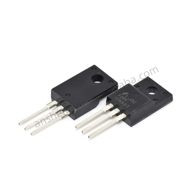 5PCS FDPF12N50T 500V 11.5A 42W N-Ch TO-220F-3 MOSFET