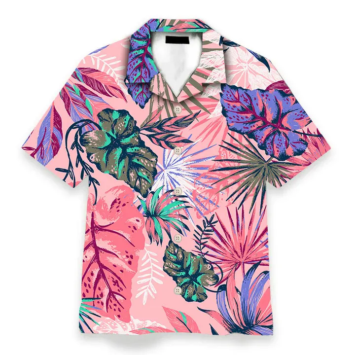 

Hawaiian Styles 3D Printed Fashion Casual Shirts Men's /Women's Short Sleeves Loose Breathable Tailored Collar Hawaii Shirts