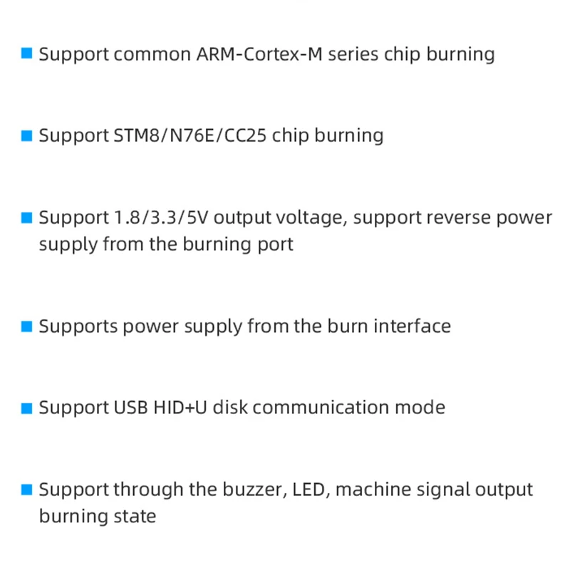 ALIENTEK MiNI-Pro Offline Downloader V2 Programmer Downloader STM32 STM8 MM32 Universal Burner Offline Programming