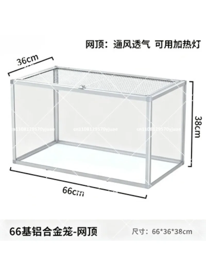 Panoramic Acrylic Hamster Cage, Transparent Oversized Golden Bear Villa, Small Animal Feeding Box