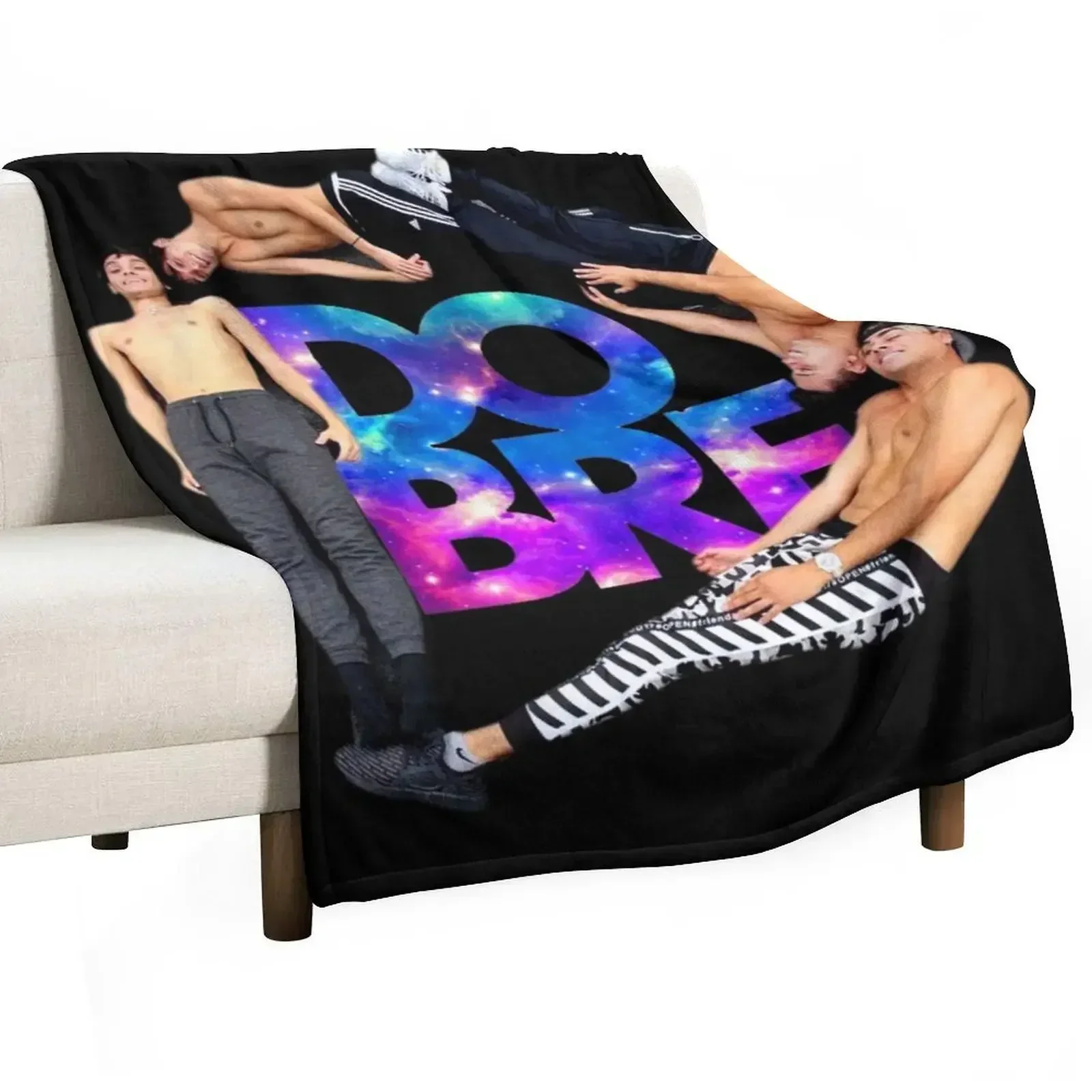 

dobre brothers Throw Blanket Flannel halloween Soft Big Blankets