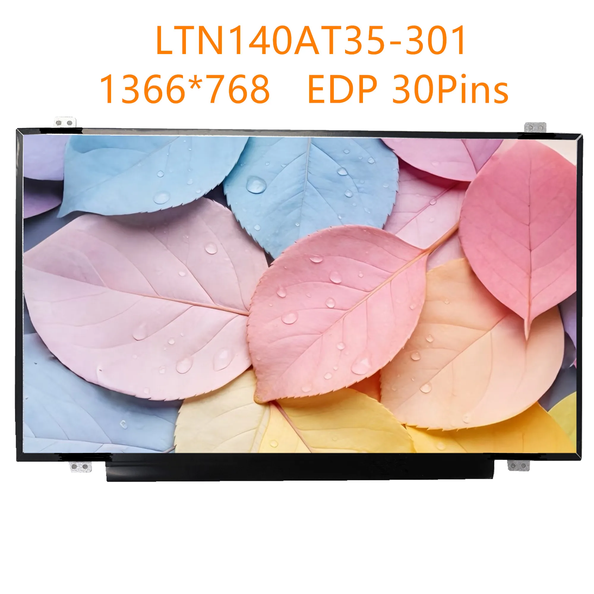 Pantalla LCD de 14,0'' LTN140AT35-301 compatible con LTN140AT35 301 LTN140AT29 LTN140AT31 B140XTN03.3 N140BGE-EA3 B140XTN02.1 eDP 30 pines
