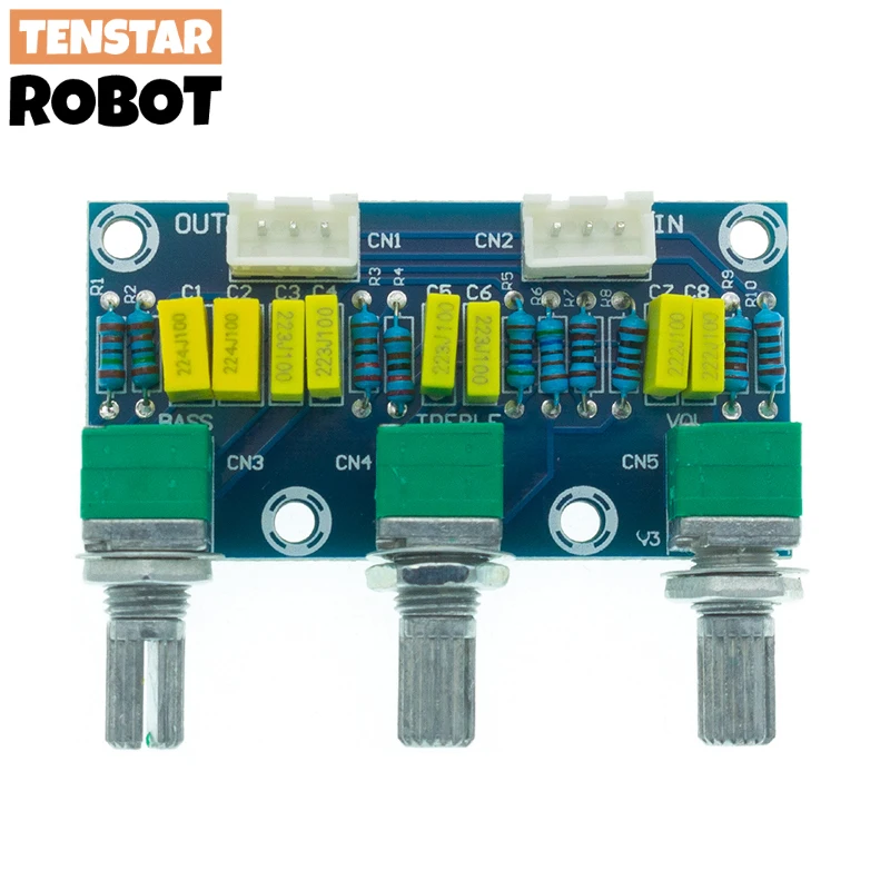 XH-M802 scheda tono passivo amplificatore modulo di potenza preamplificatore bassa regolazione del suono elevata scheda PCB elettronica fai da te