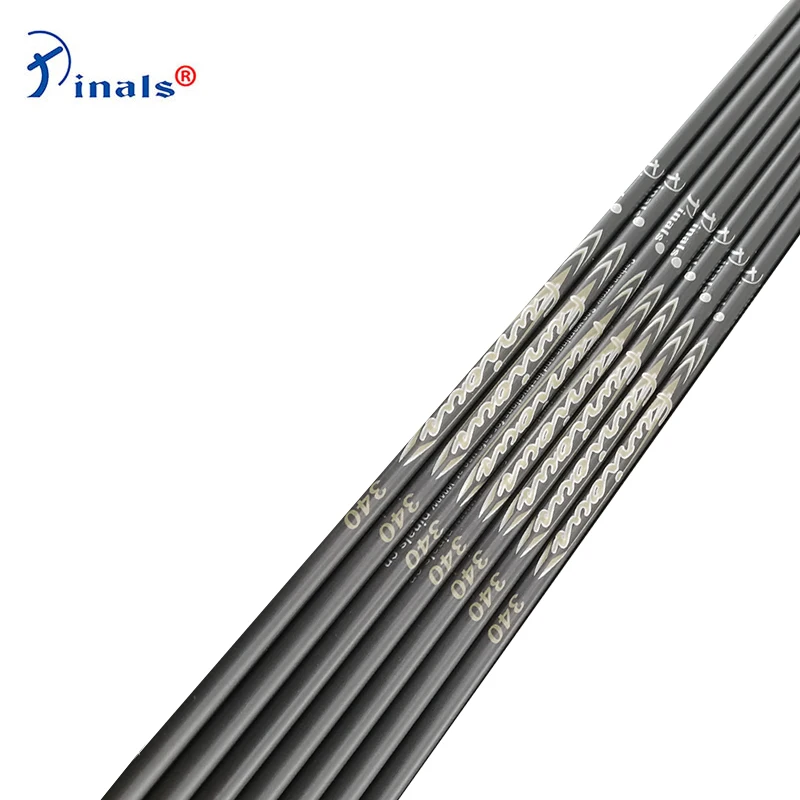 Professional Carbon Arrow Shafts Spine300 340 400 500 600 700 800 900 ID4.2mm/6.2mm Arrow Archery Shooting Hunting Accessories