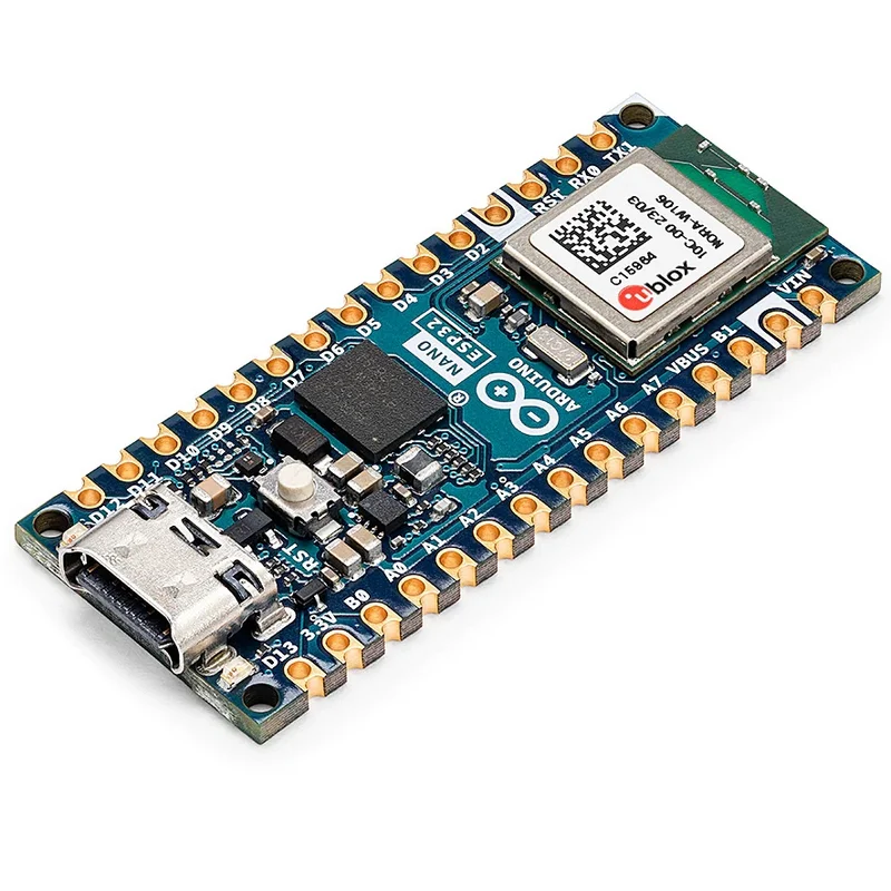 Arduino Nano ESP32 ABX00092 u-blox NORA-W106 ESP32-S3 New Italian original imported development board