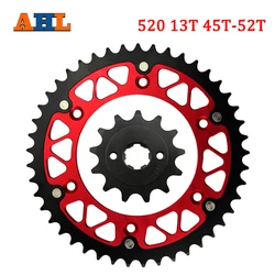 Motorcycle 13T 45T 46T 47T 48T 49T 51T 52T Front & Rear Sprocket For HONDA CRF150F CRF230F CRF230 Easy Enduro Trail CRF 150 230
