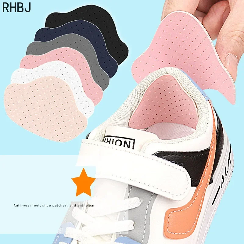 RHBJ Breathable Sticker Heel Repair Subsidy Sticky Shoes Hole Sneaker Patch Heel Pad Sticker Protector Foot Care Anti-Wear Tools