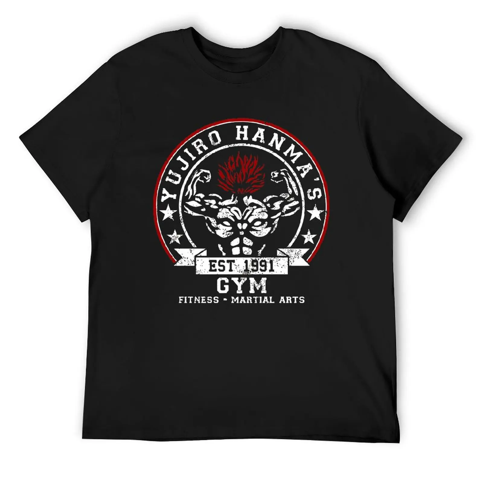 

Official Merchandise of Yujiro hanma’s gym - Baki The Grappler T-Shirt customs boys whites mens graphic t-shirts funny