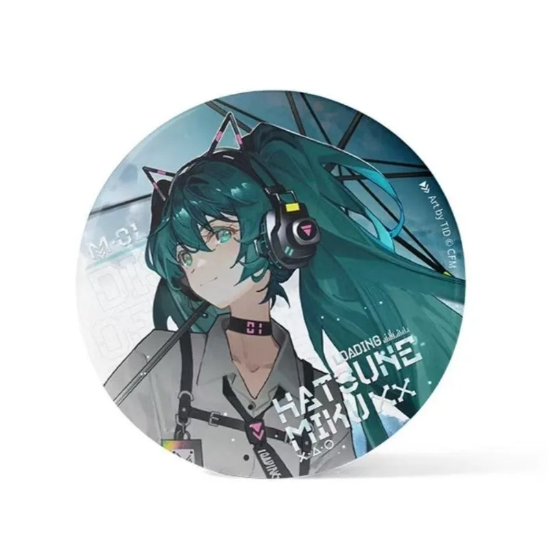 Hatsune Mikuo Acryl Stand Figur Virtual Idol Anime Peripheriegeräte Niedliche Cartoon Originalität Desktop Ornament Schultasche Dekoration