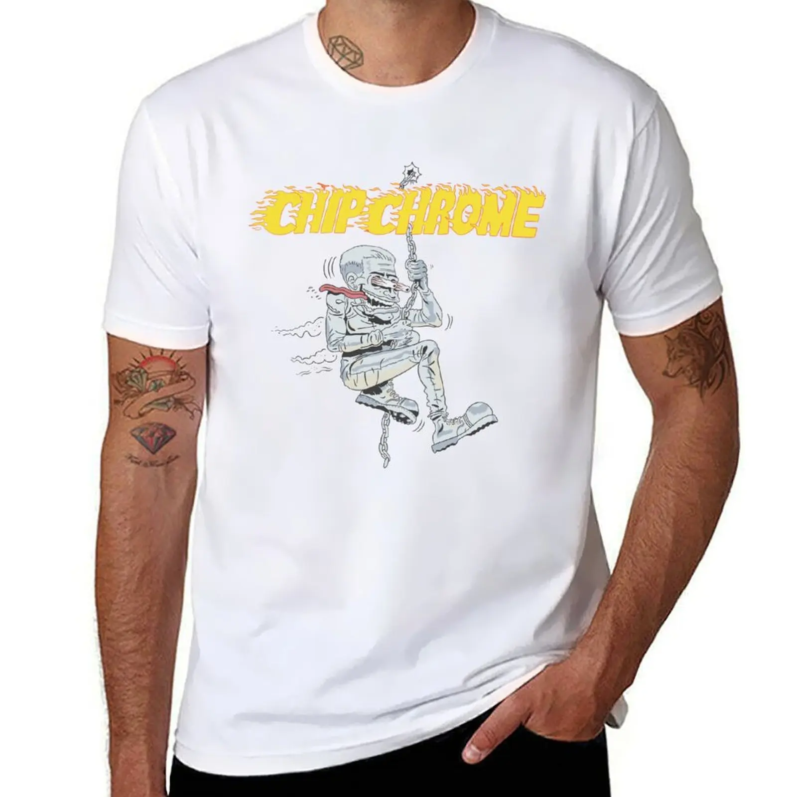 

Chip Chrome and the Monotones T-Shirt t shirt men 100% cotton luxury brand t shirts for man cotton soft T-Shirt